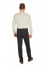 Load image into Gallery viewer, Club Of Comfort dark grey cotton trousers
