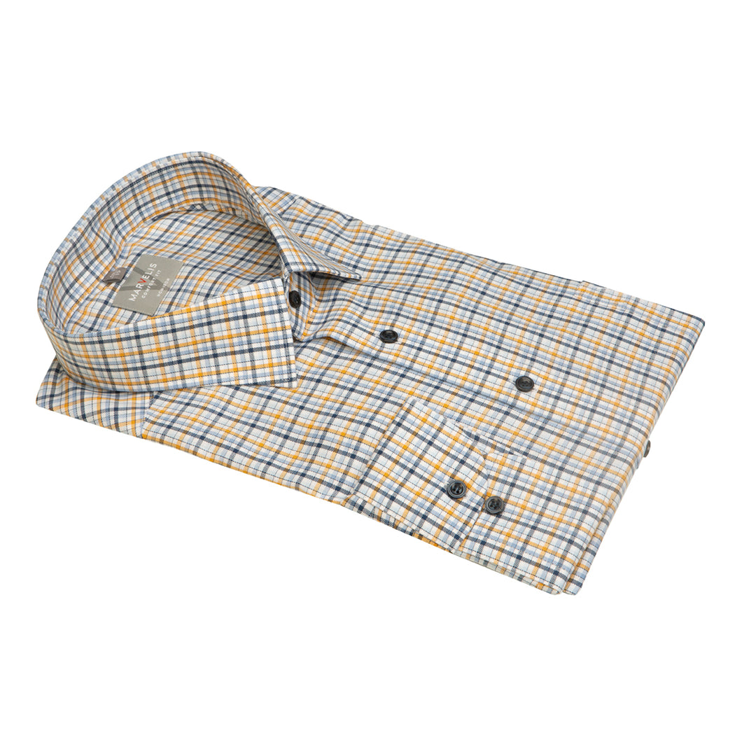 Marvelis 100% cotton check shirt