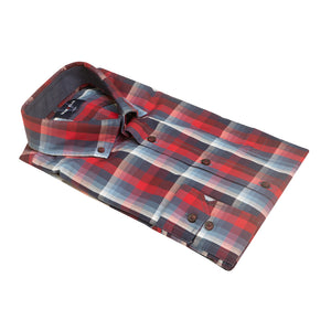 Marvelis red and blue check shirt