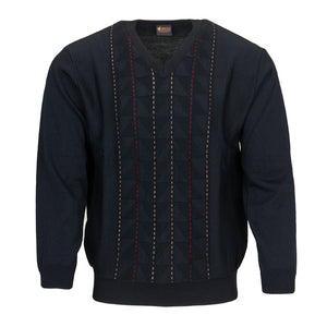 Gabicci navy V-Neck jumper