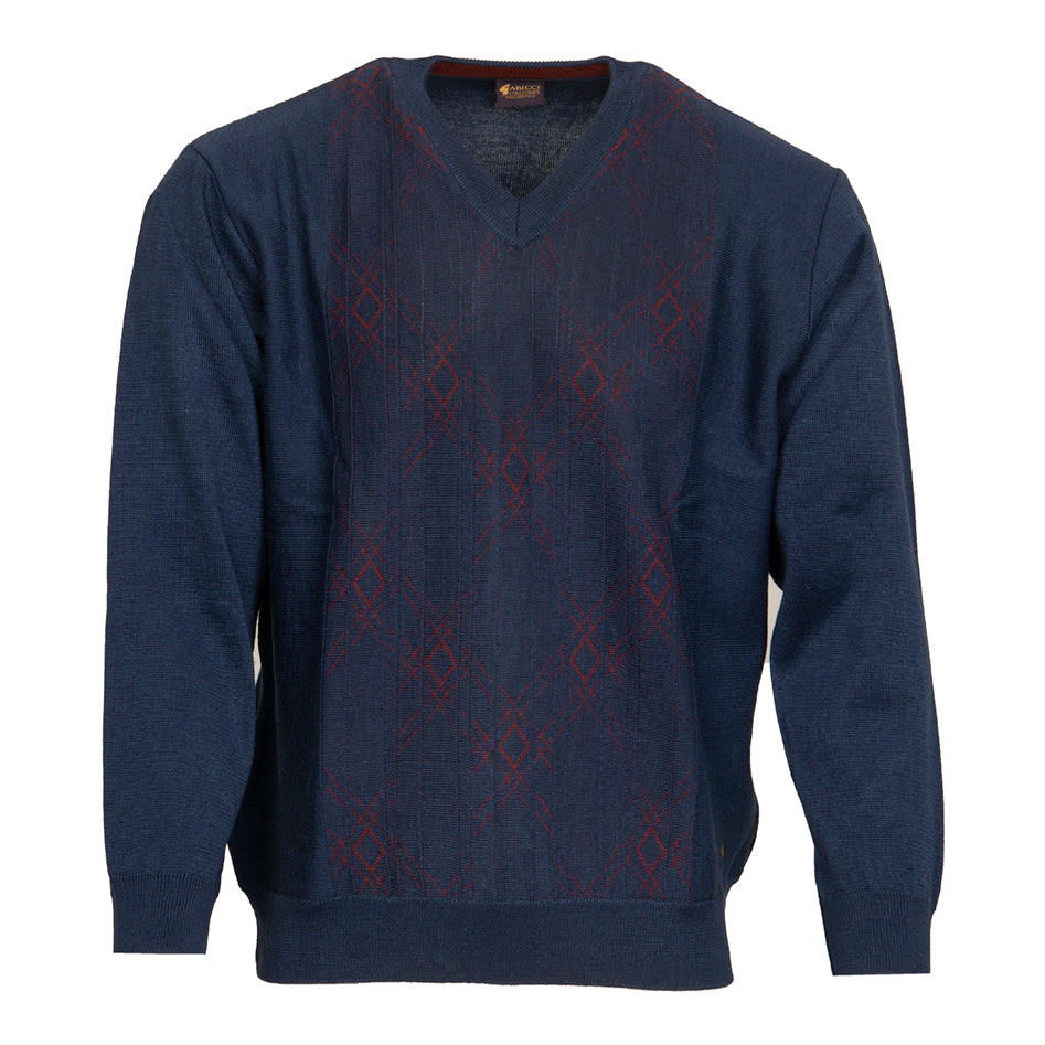 Gabicci blue v-neck jumper