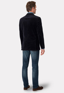 Brook Taverner navy corduroy jacket