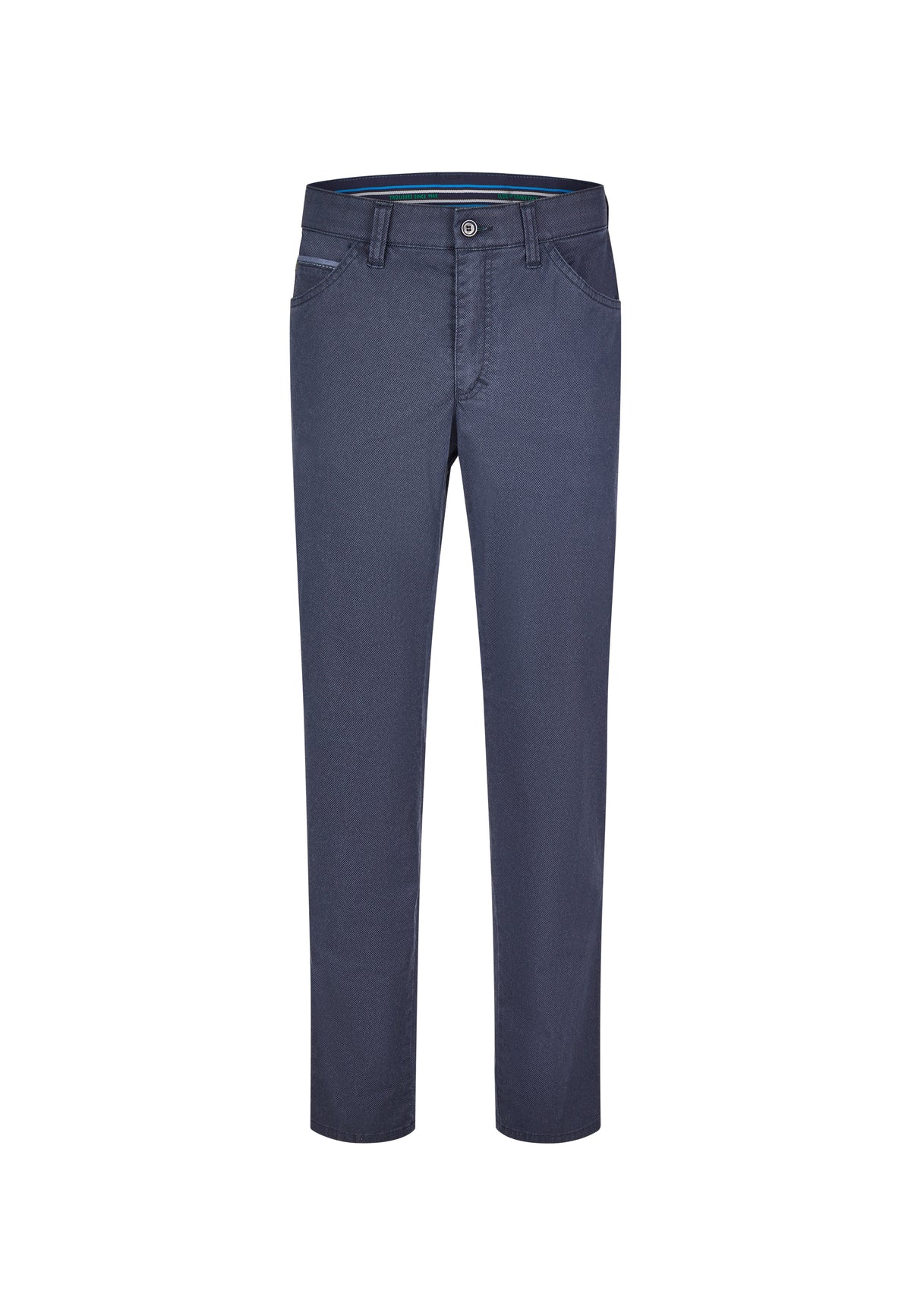 Club Of Comfort blue cotton trousers