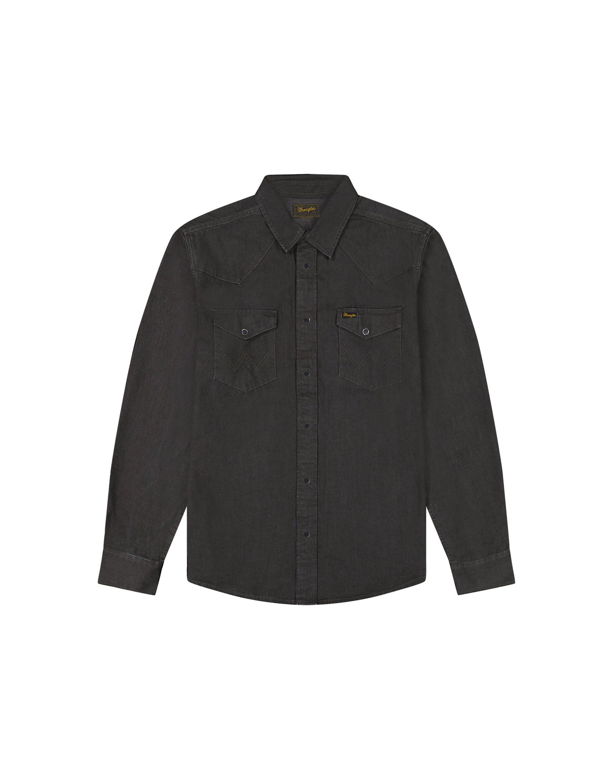 Wrangler black deim shirt