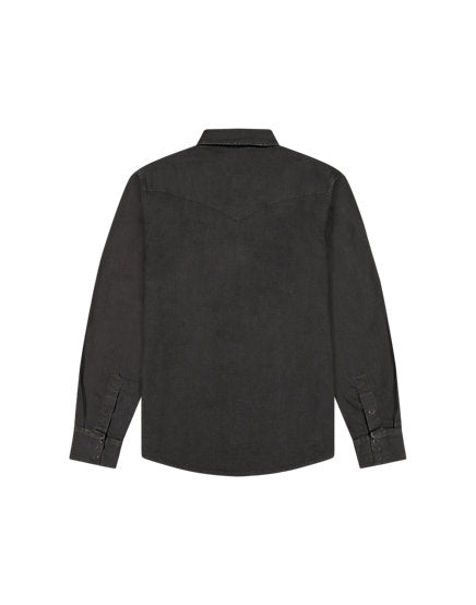 Wrangler black denim shirt