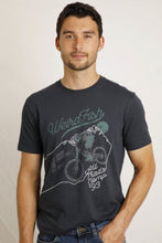 Load image into Gallery viewer, Weird Fish navy t-shirt
