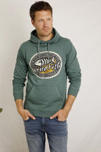 Load image into Gallery viewer, Weird Fish green hoodie
