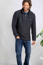 Load image into Gallery viewer, Weird Fish navy sweatshirt
