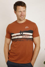 Load image into Gallery viewer, Wierd Fish orange t-shirt

