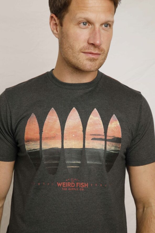 Weird Fish black t-shirt