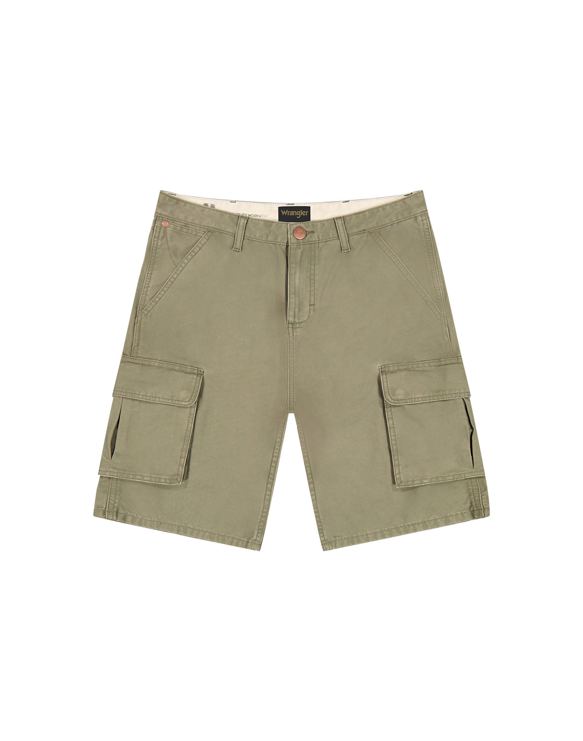 Wrangler green cargo shorts