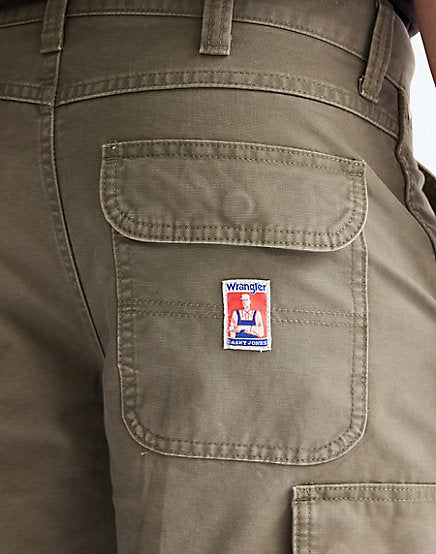 Wrangler green cargo shorts