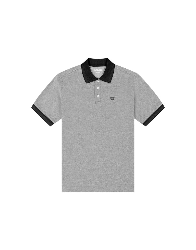 Wrangler navy pique polo