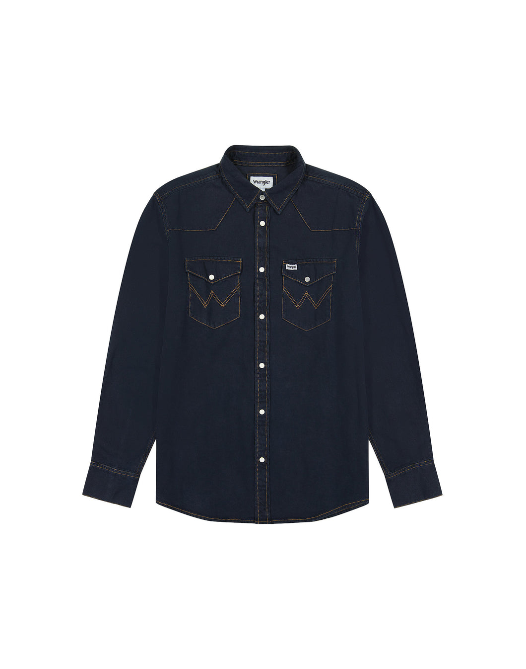 Wrangler navy denim shirt