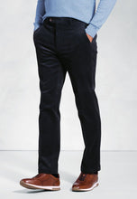 Load image into Gallery viewer, Brook Taverner navy corduroy trousers
