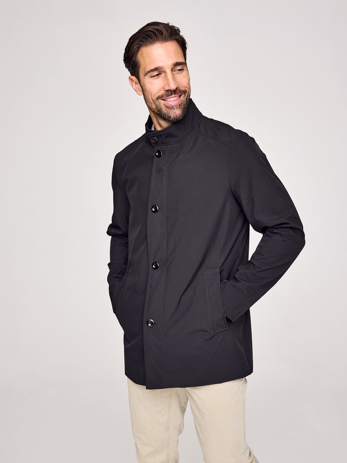 New Canadian navy lightweght jacket