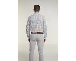 Double Two green tattersall check shirt