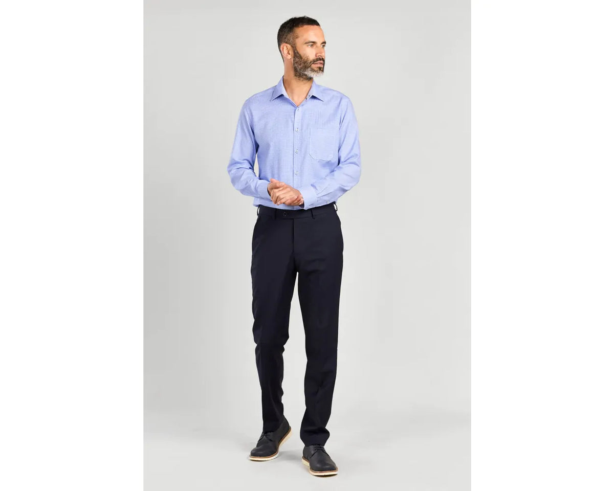 Paradigm blue cotton shirt