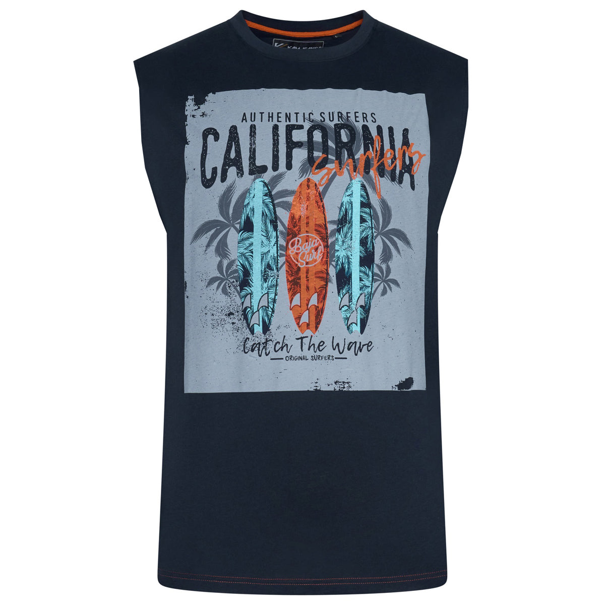 Kam Muscle Top Tee 5801 Db K