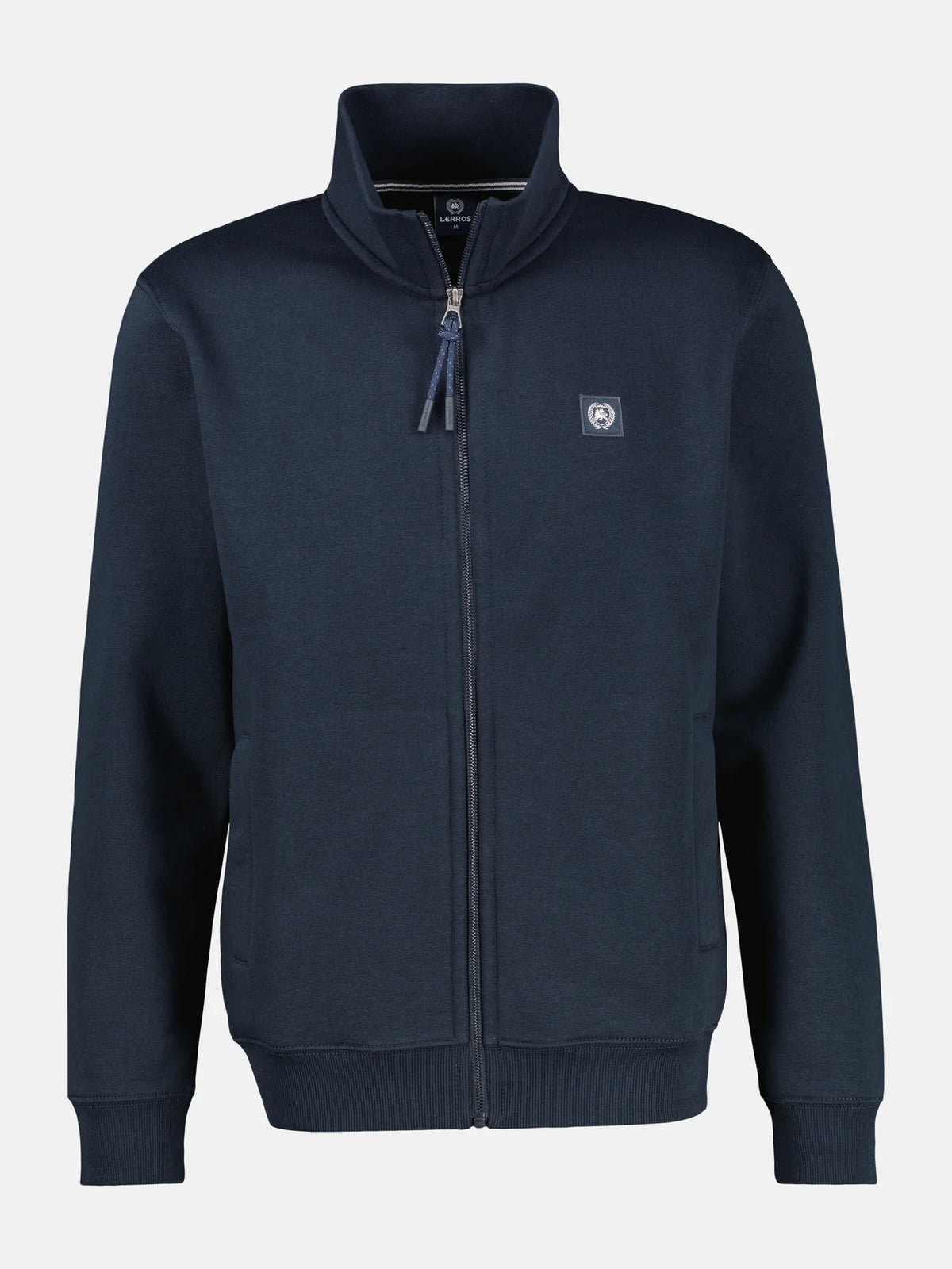 Lerros navy sweatshirt with full zip