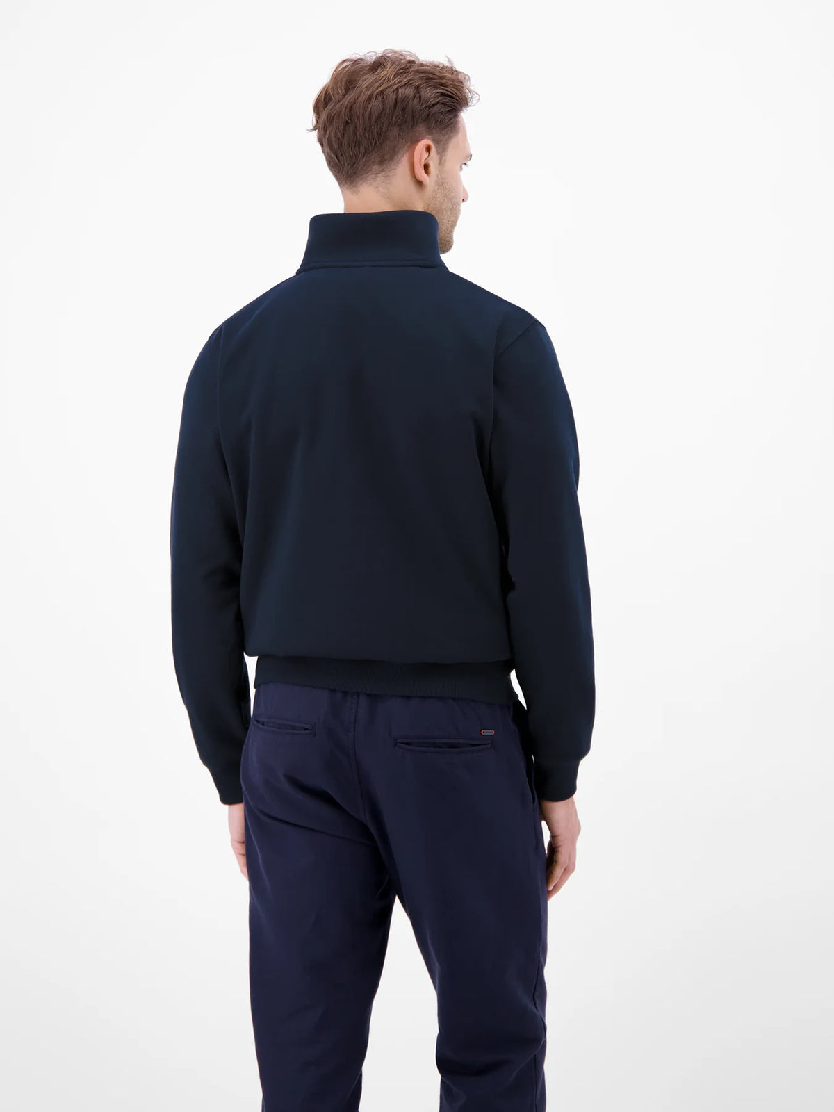 Lerros navy sweat jacket