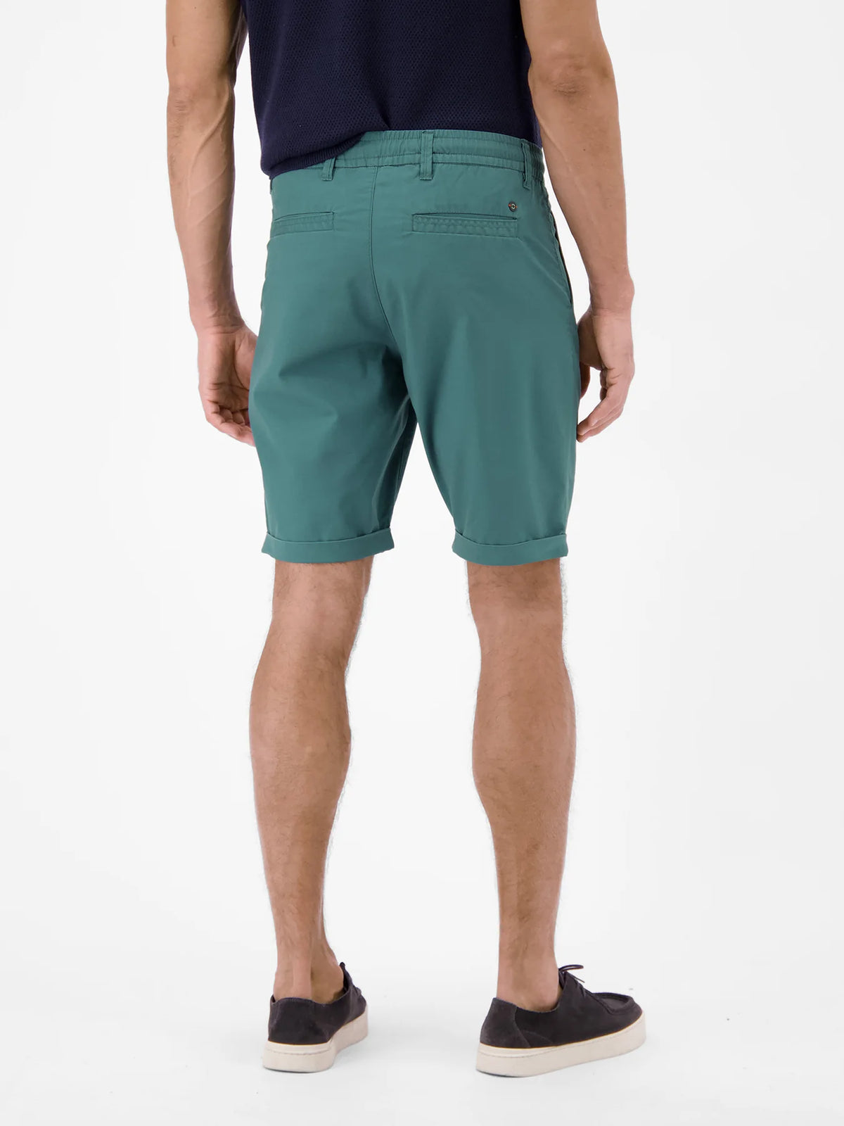 Lerros teal green chino shorts