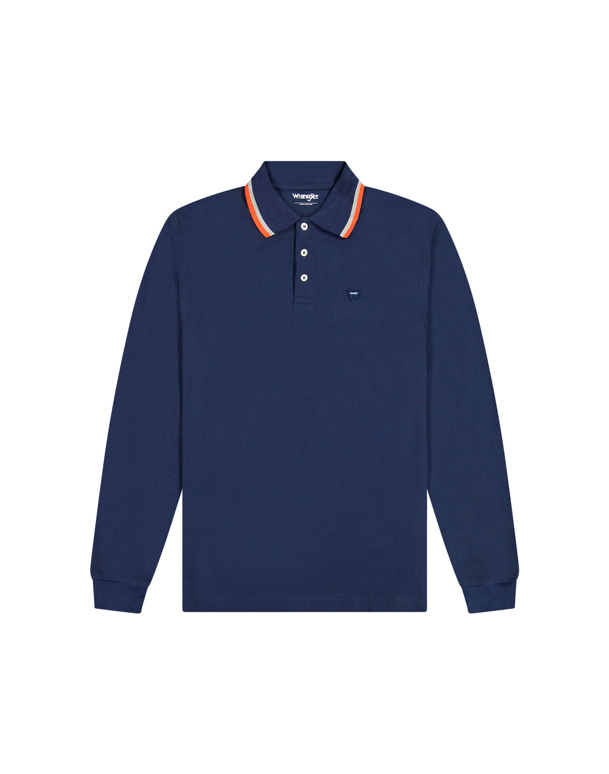 Wrangler Ls Polo Shirt 1506 N R