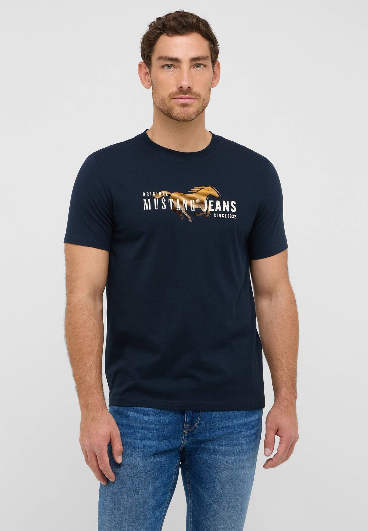 Mustang navy t-shirt
