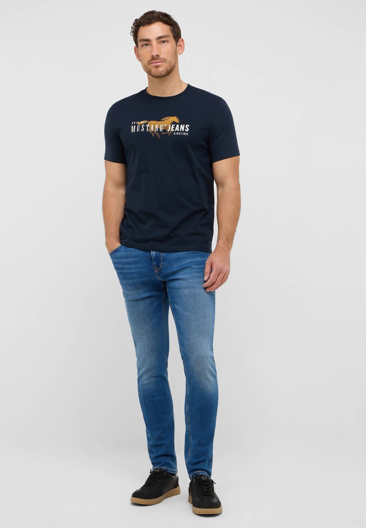 Mustang navy t-shirt