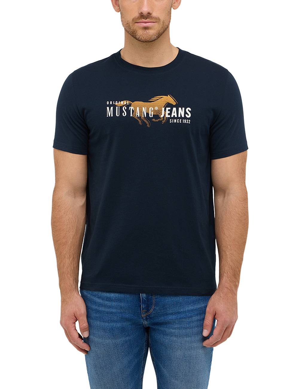 Mustang navy t-shirt