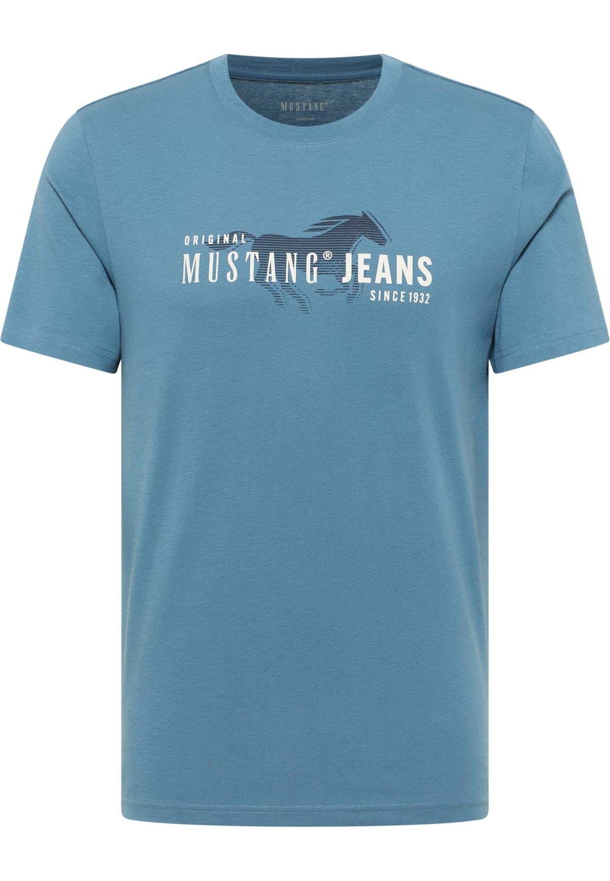 Mustang blue t-shirt