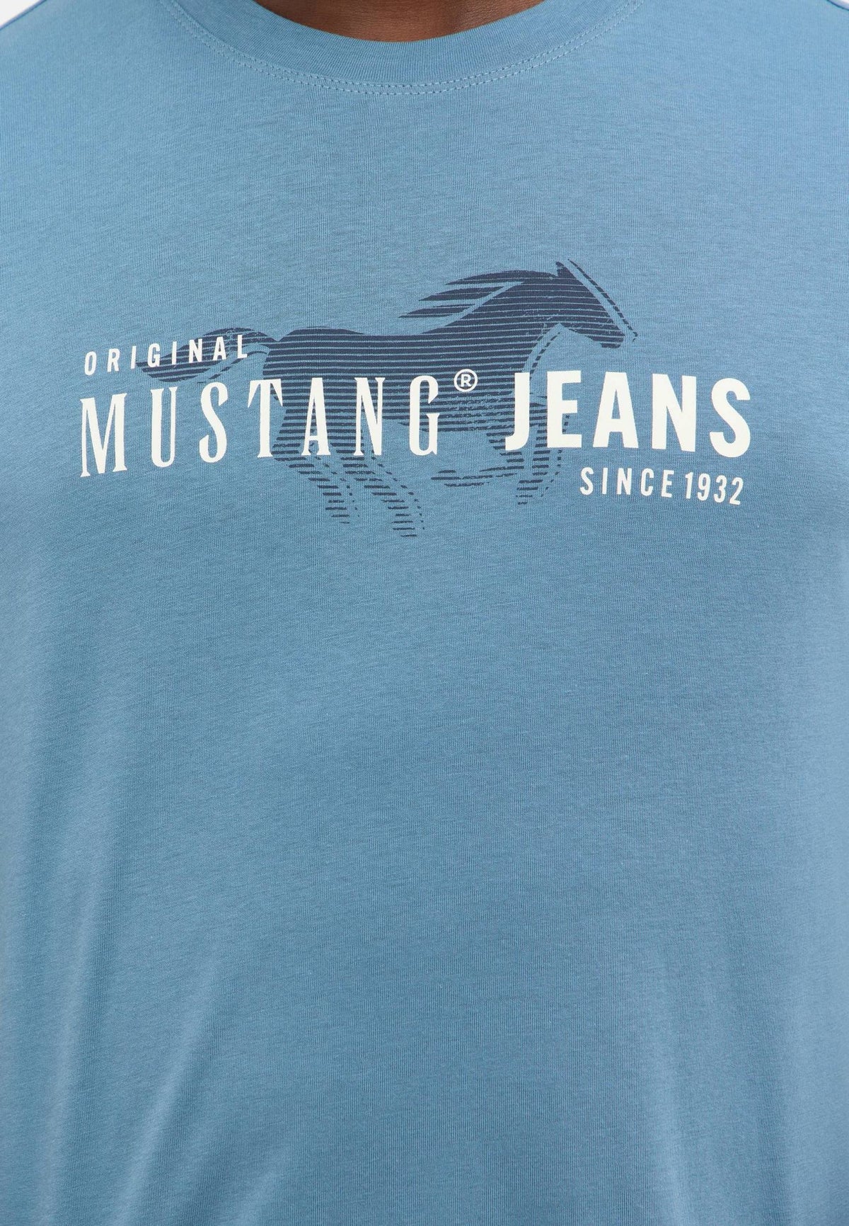 Mustang blue t-sirt