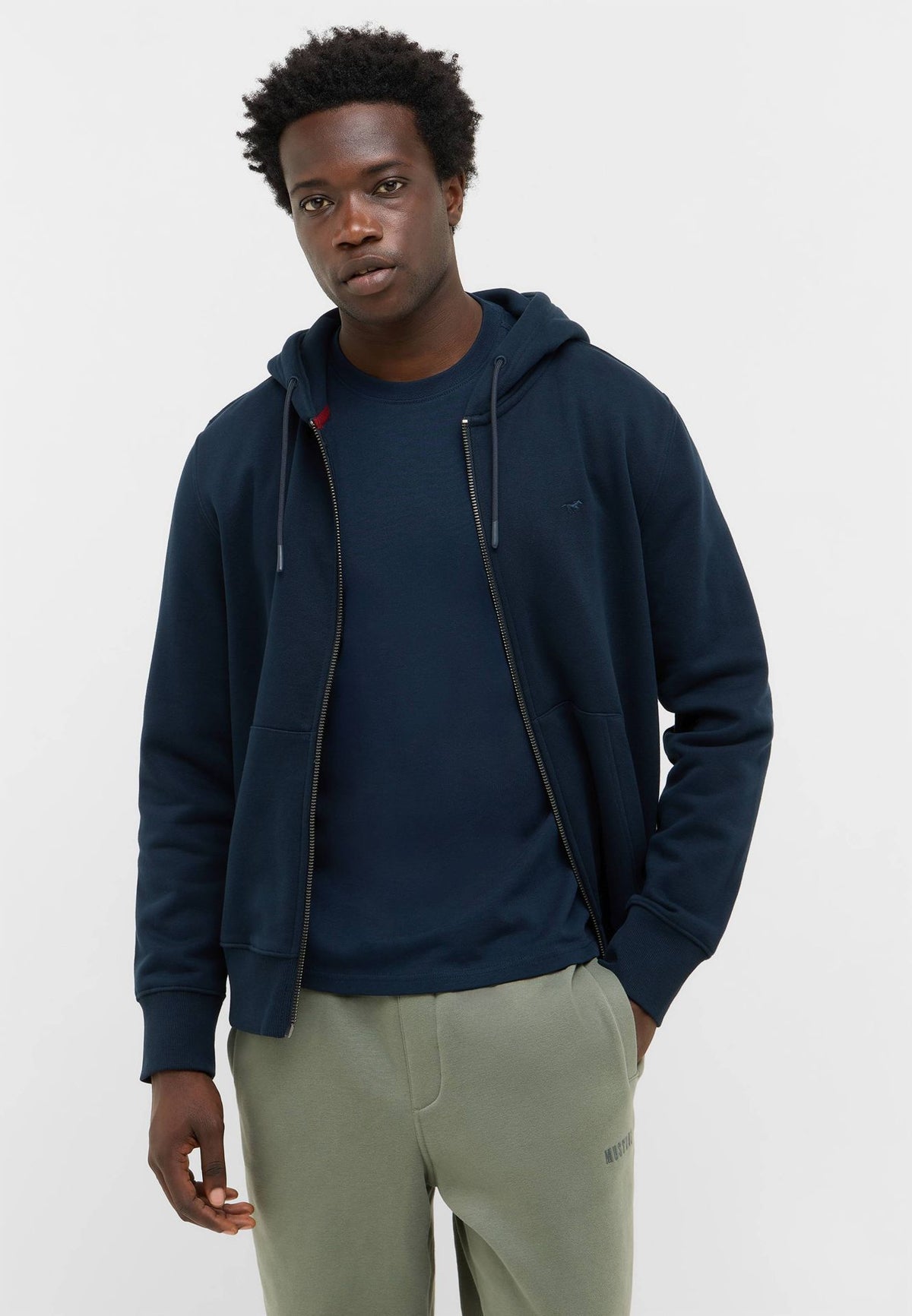 Mustang navy hoody