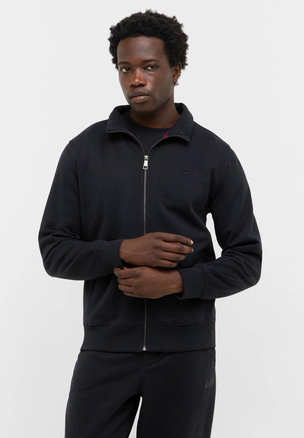 Mustang black sweat jacket