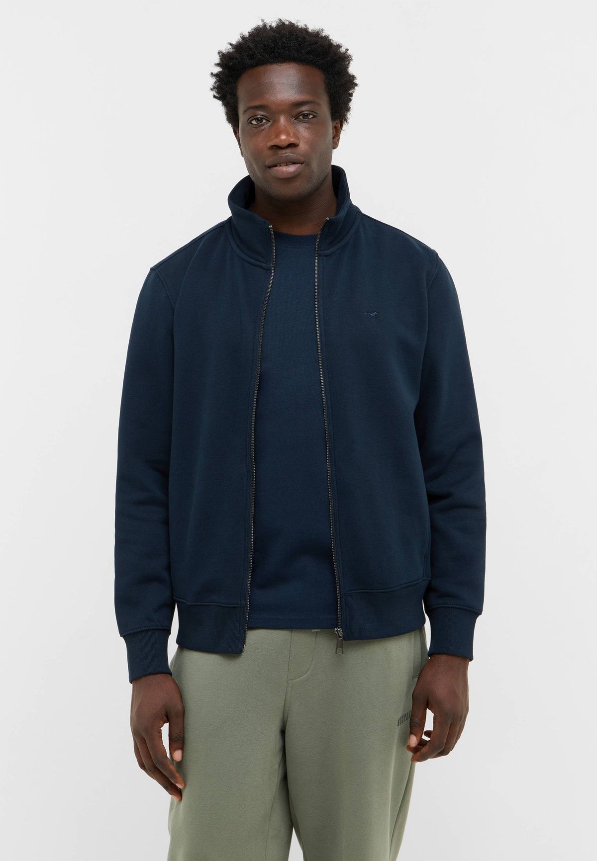 Mustang navy sweatjacket