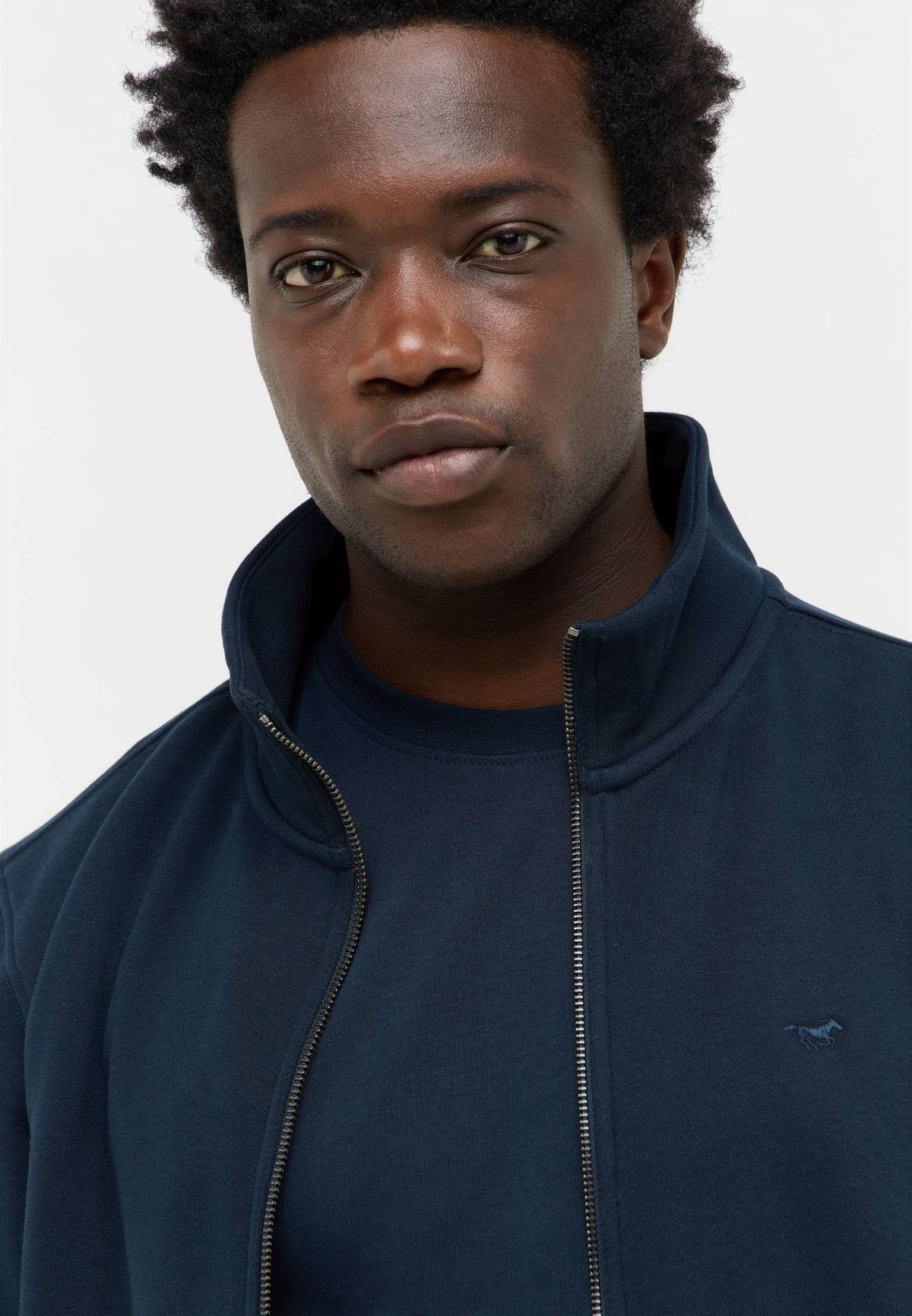 Mustang navy sweat jacket