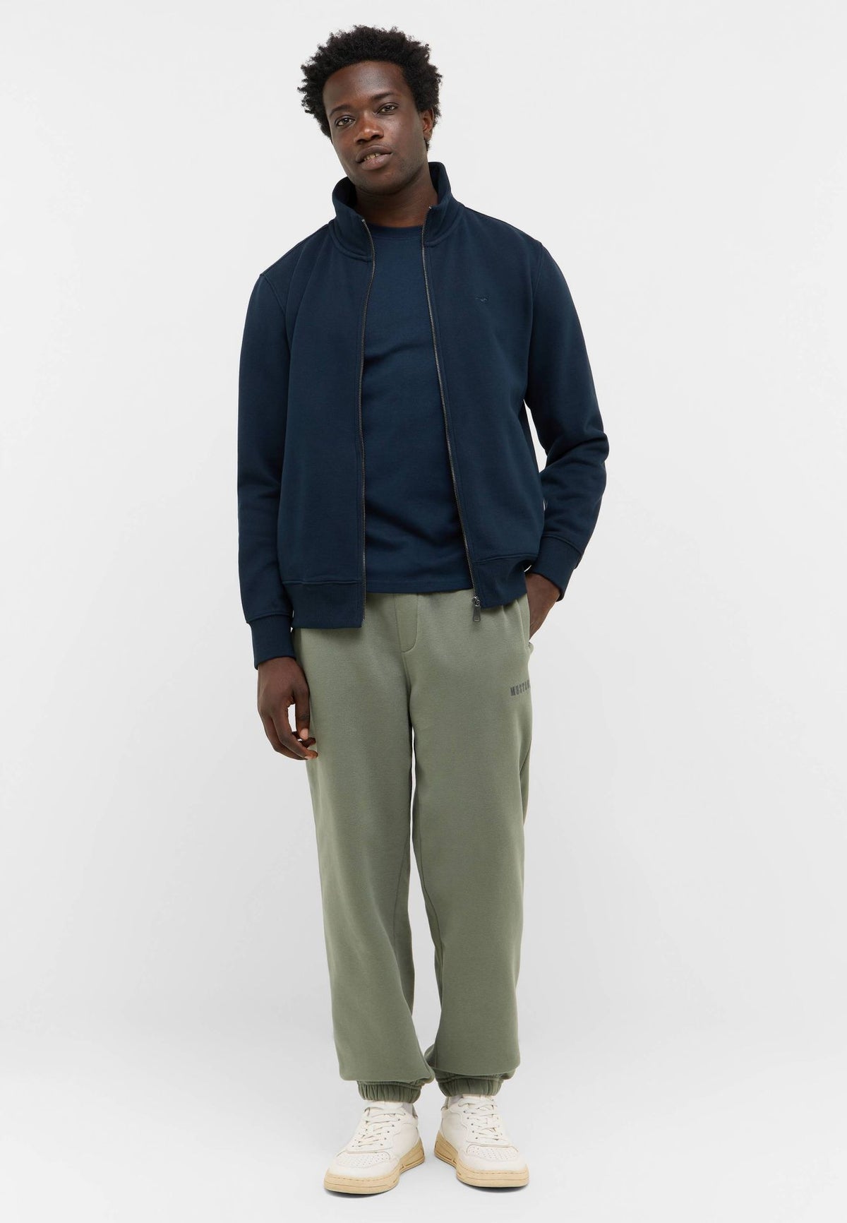 Mustang navy sweat jacket