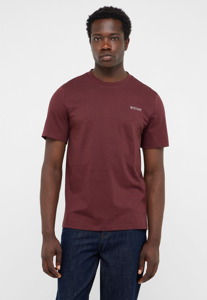 Mustang wine t-shirt