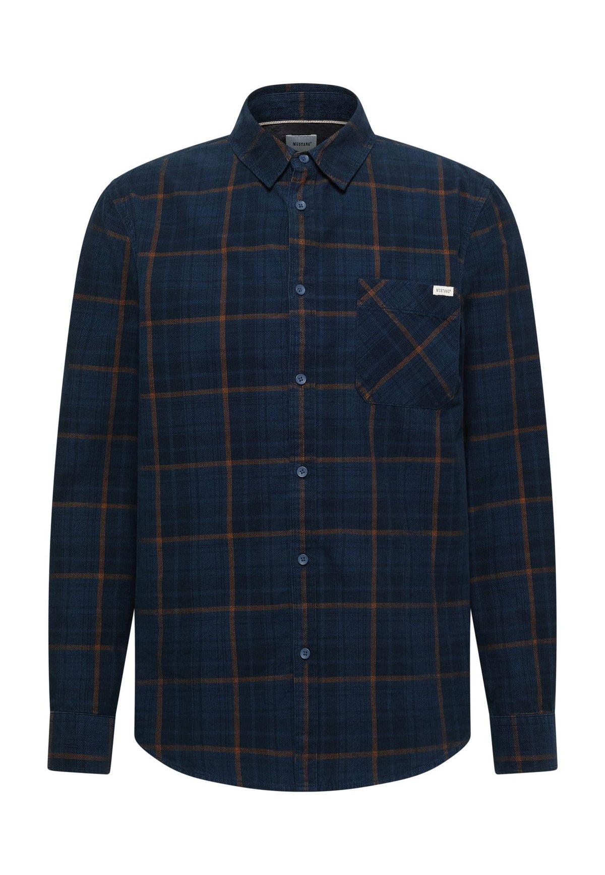 Mustang green check shirt