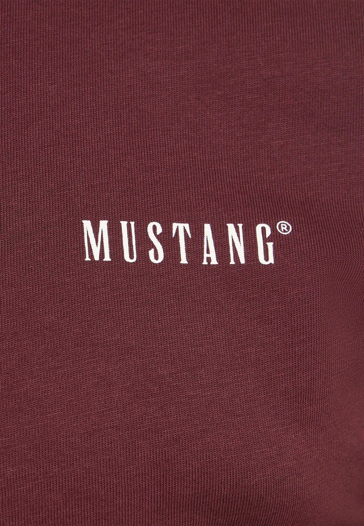 Mustang wine t-shirt