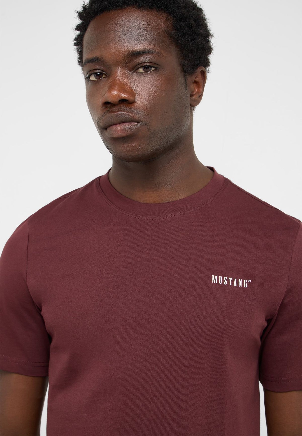Mustang wine t-shirt