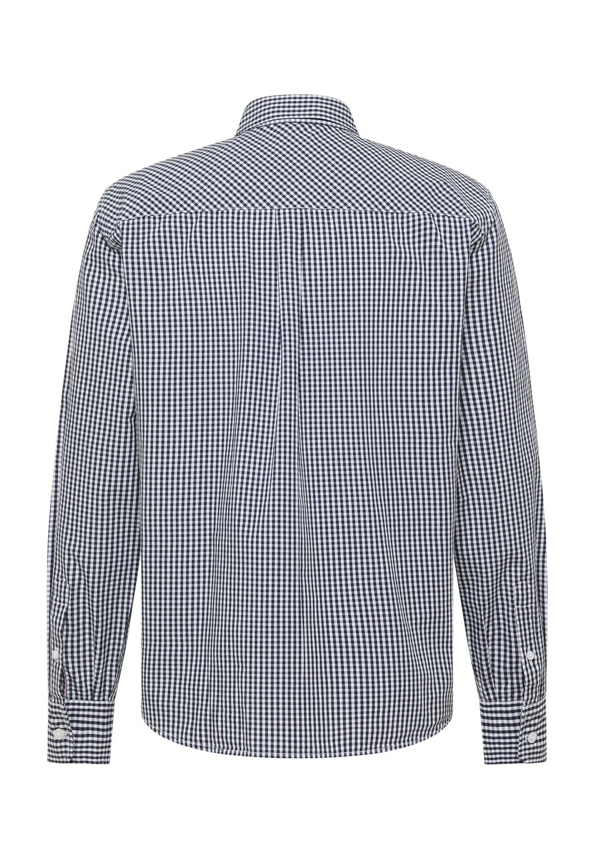 Mustang navy check shirt
