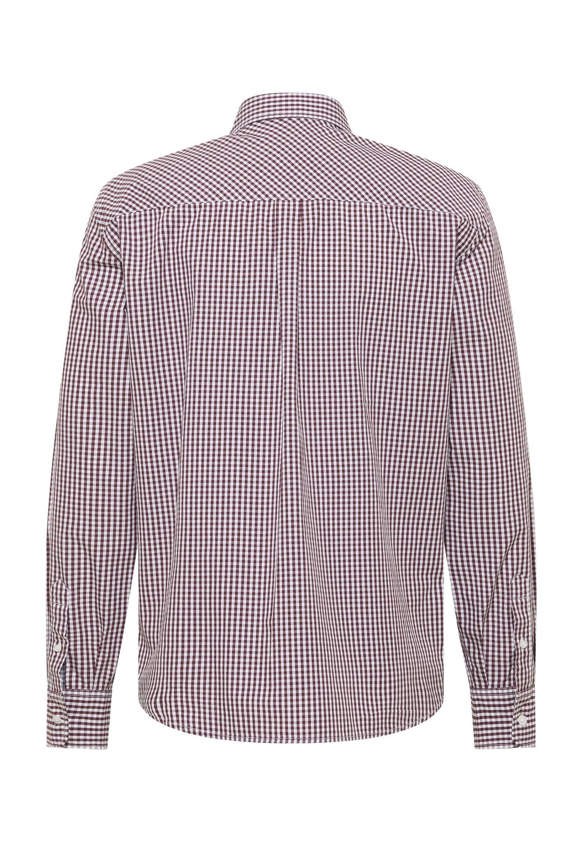 Mustang wine check shirt