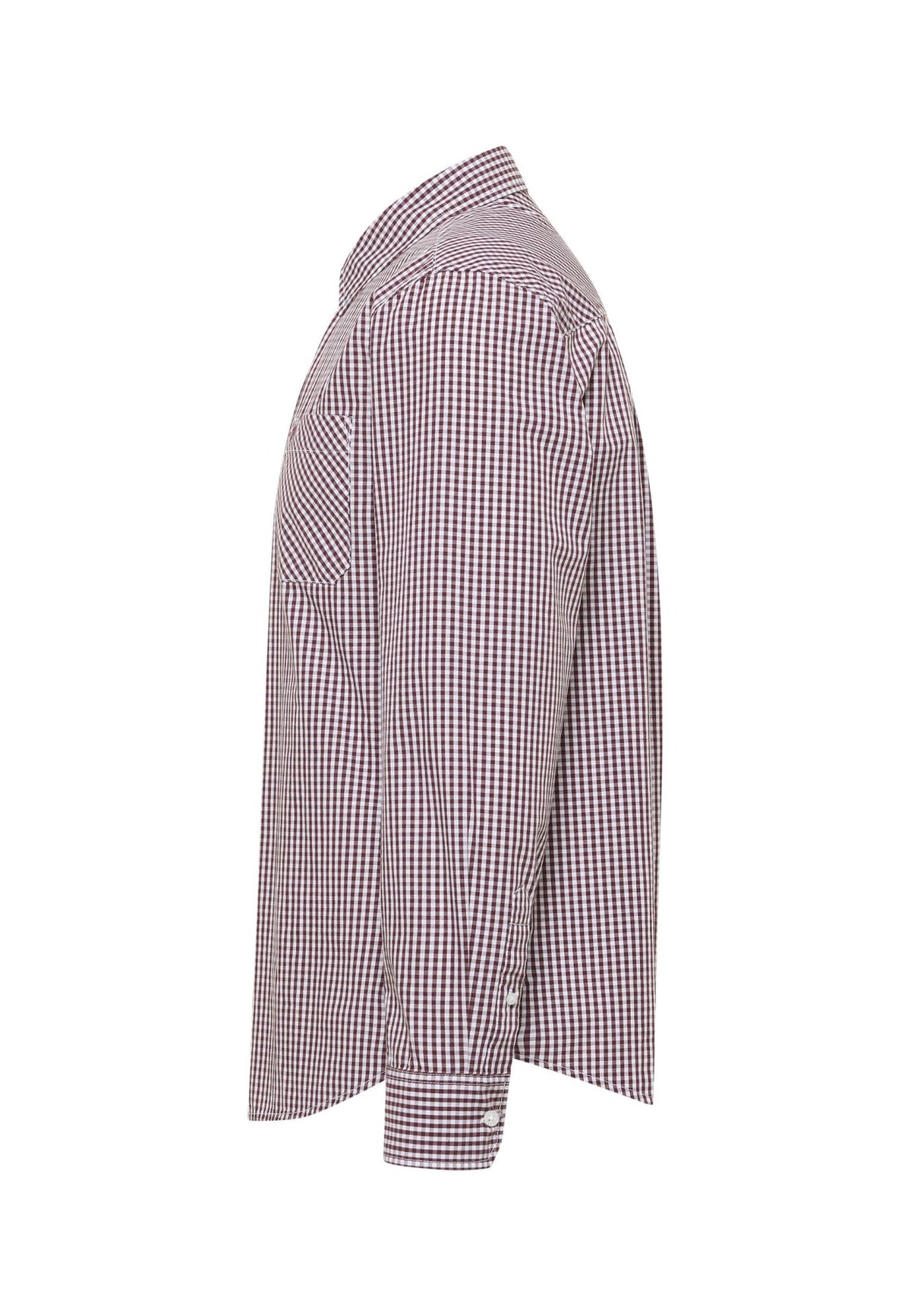 Mustang wine check shirt