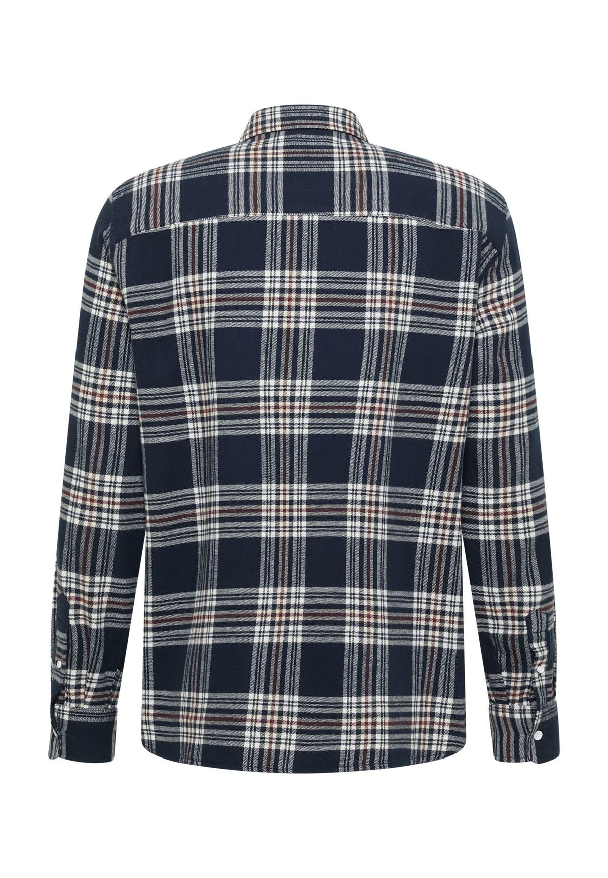 Mustang navy check shirt