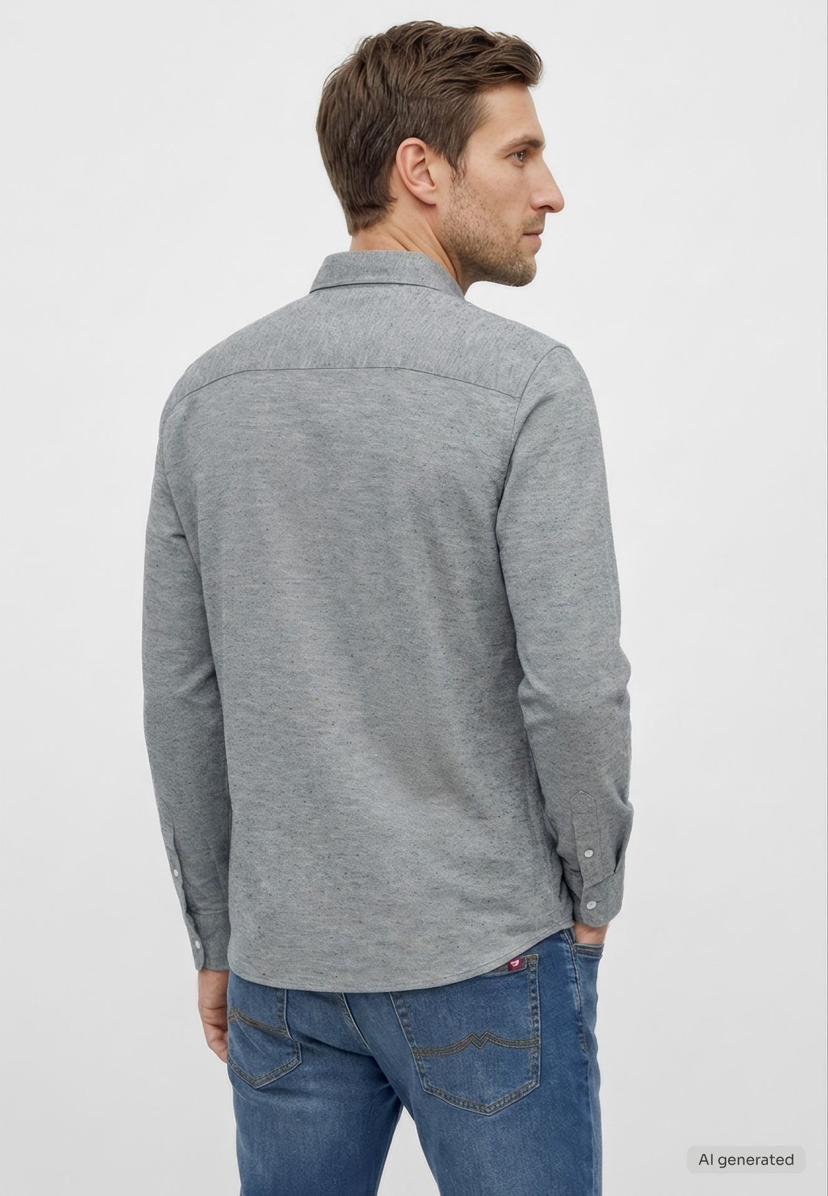 Mustang navy shirt
