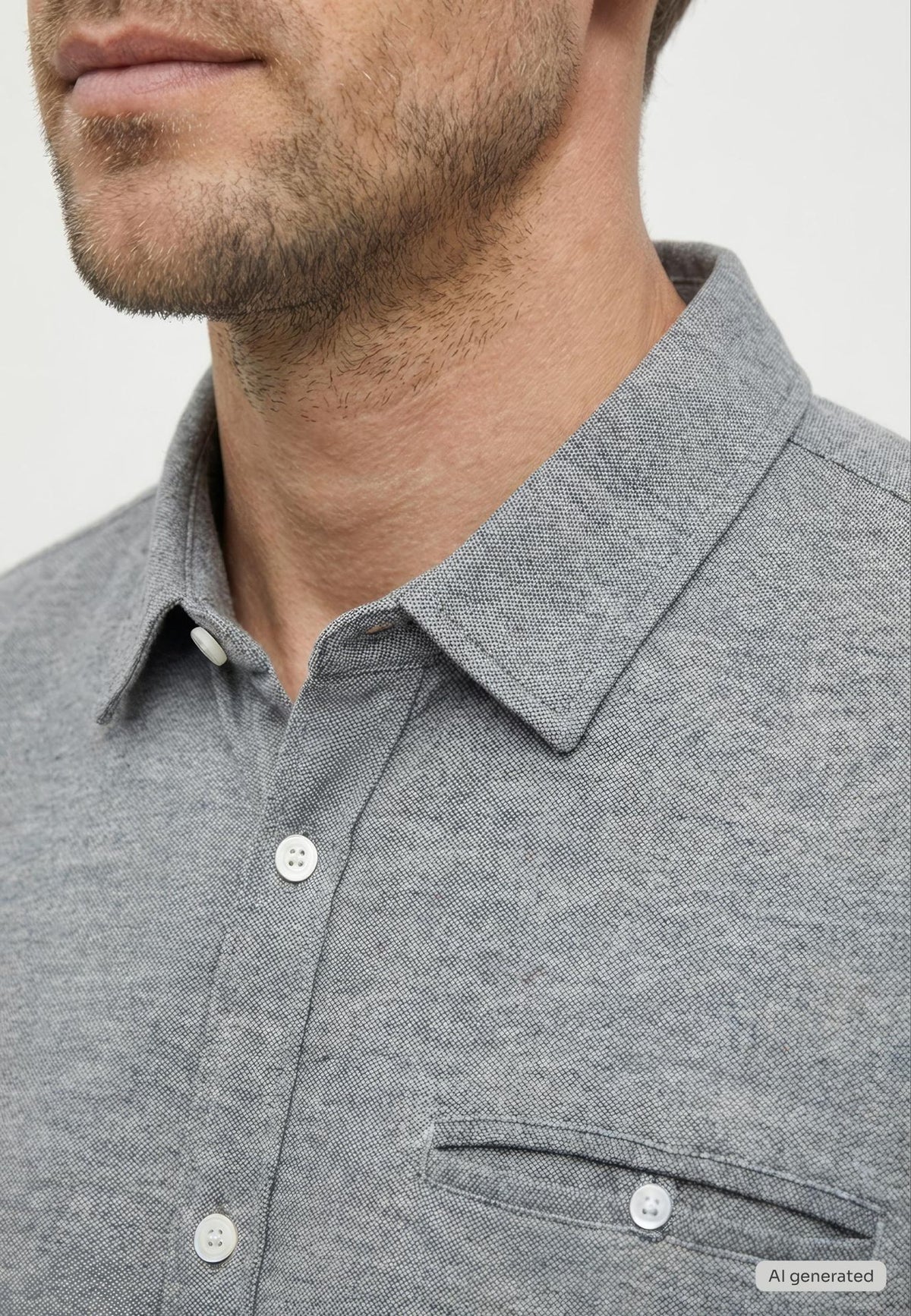 Mustang navy shirt