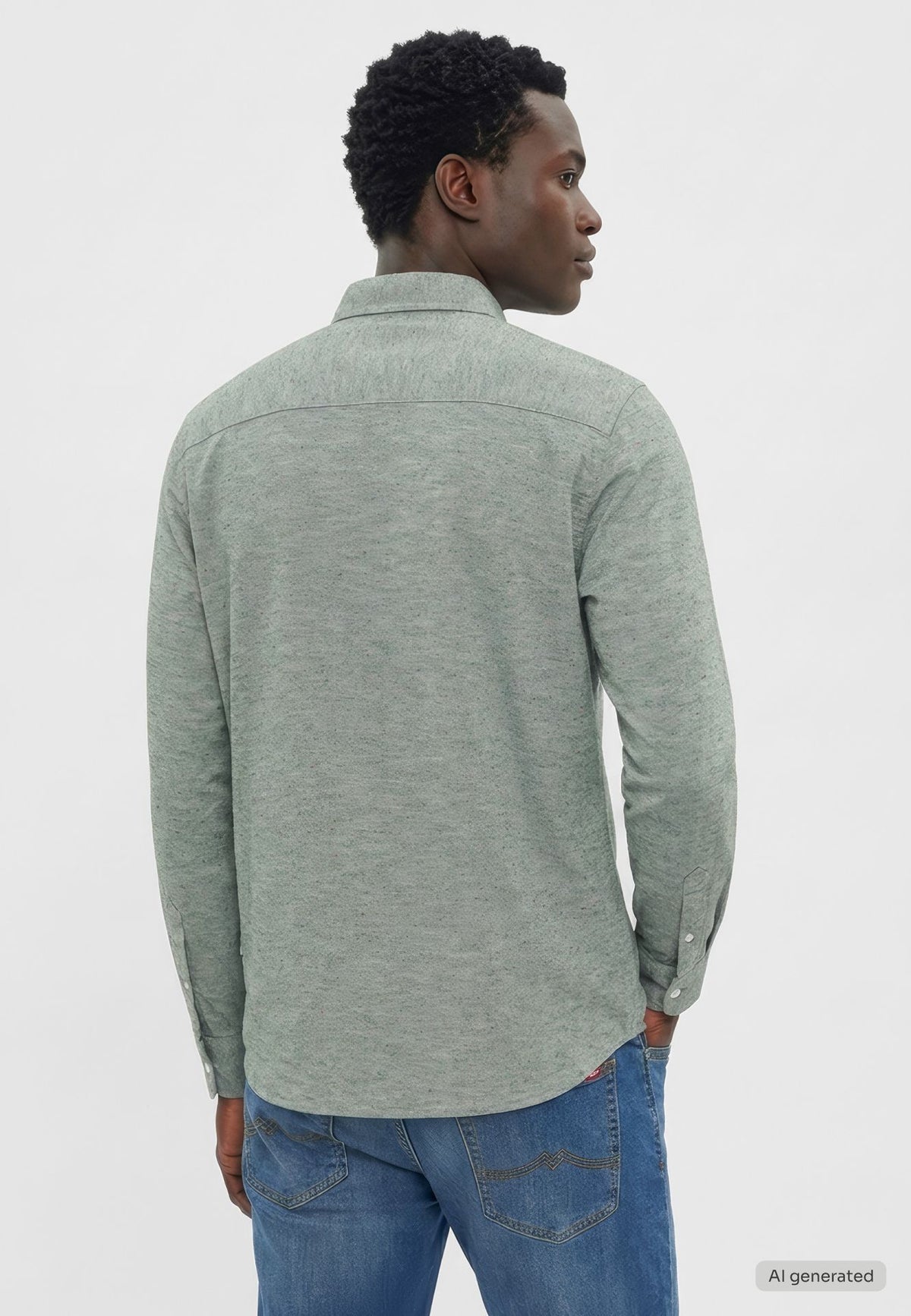 Mustang green shirt