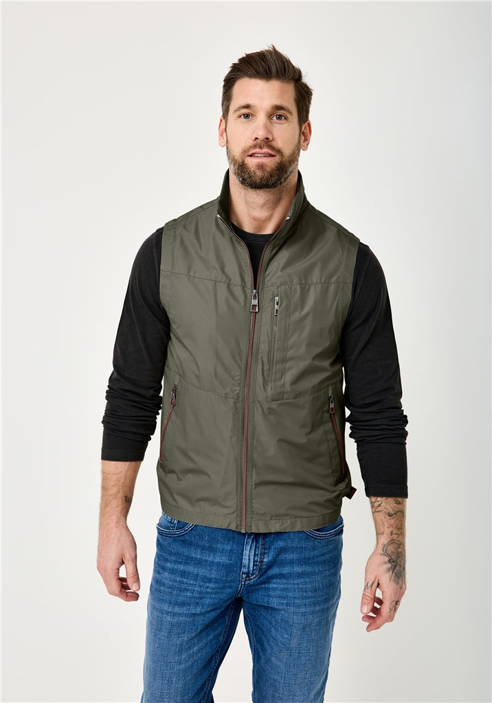 Redpoint green sleeveless jacket
