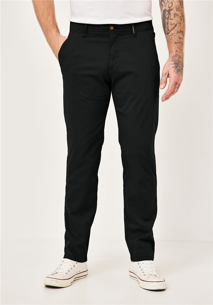 Repoint black chinos